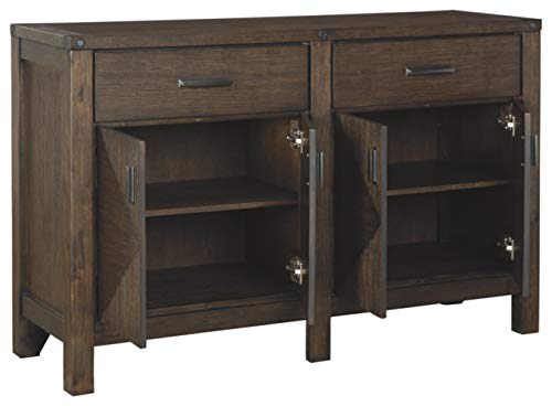 Signature Design by Ashley Dellbeck Dining Room Server, Brown