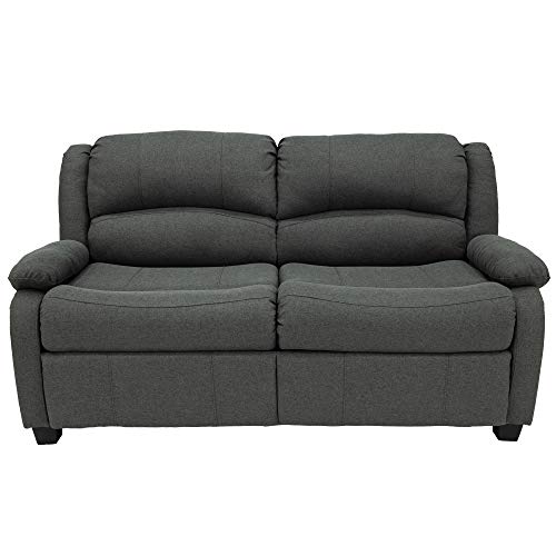 RecPro 65" RV Hide A Bed Loveseat | RV Sleeper Sofa | Cloth | Memory Foam Mattress | Pull Out Couch | RV Furniture | RV Loveseat | RV Living Room Furniture | RV Couch (Fossil)