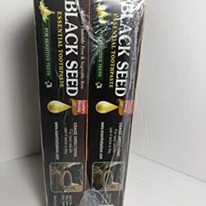 Essential Palace Organic Black Seed Toothpaste 100% Fluoride Free & Vegetable Base (6 Pack) 6.5oz