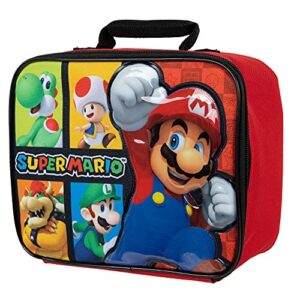 Super Mario Brothers Retro Video Game Insulated Lunchbox