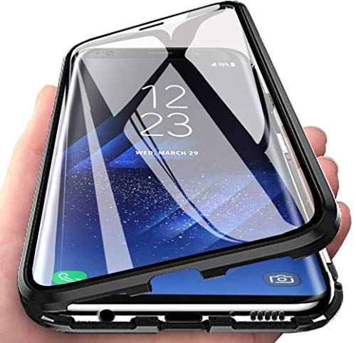 Leton-US Huawei P40 Lite Case,Ultra Slim Clear Full-Body Heavy-Duty Protection with Built-in Screen Protector,Anti-Scratch Shockproof Dual Layer Rugged Cover Case for Huawei P40 Lite Black