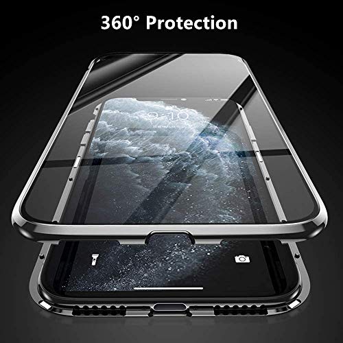 Leton-US Huawei P40 Lite Case,Ultra Slim Clear Full-Body Heavy-Duty Protection with Built-in Screen Protector,Anti-Scratch Shockproof Dual Layer Rugged Cover Case for Huawei P40 Lite Black