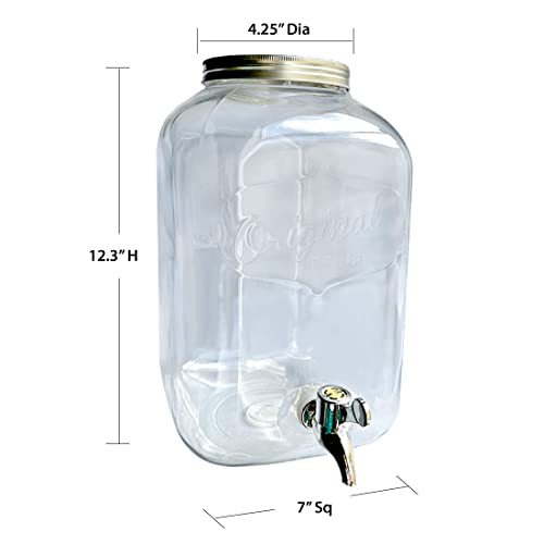 Lily's Home Plastic Beverage Dispenser - 2 Gallon