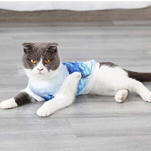 DORA BRIDAL Dog Cooling Vest Instant Pets Cooling Collar Cat Chill Out Ice Shirt for Dogs Puppy Cats in Summer S (Blue)