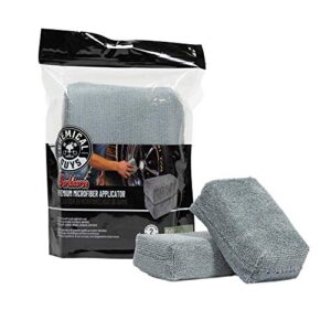 Chemical Guys MIC28502 Workhorse Premium Microfiber Applicator, Gray