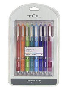 tul limited edition candy brights rollerball gel pens with archival grade ink - 8 pack