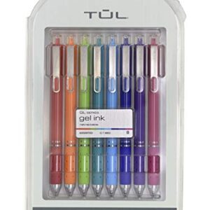 TuL Limited Edition Candy Brights Rollerball Gel Pens with Archival Grade Ink - 8 Pack