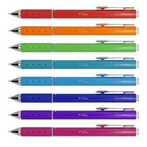 TuL Limited Edition Candy Brights Rollerball Gel Pens with Archival Grade Ink - 8 Pack