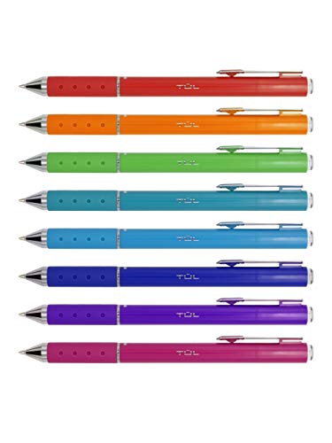 TuL Limited Edition Candy Brights Rollerball Gel Pens with Archival Grade Ink - 8 Pack