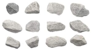 12pk coarse white marble, metamorphic rock specimens - approx. 1" - geologist selected & hand processed - great for science classrooms - class pack - eisco labs