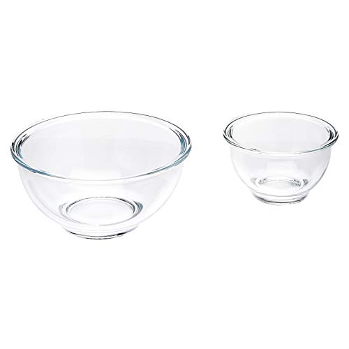 AmazonCommercial Mixing Bowls, 3 Piece Set, Lids Not Included