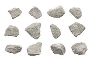 12pk oolitic limestone, sedimentary rock specimens - approx. 1" - geologist selected & hand processed - great for science classrooms - class pack - eisco labs