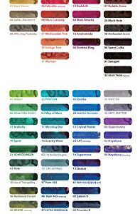 Colorverse Ink - The Mini Collection - 3 Pack - 5ml Fountain Pen Ink Bundle - #14 Supernova, 13 Quasar & #61 KSLV-II