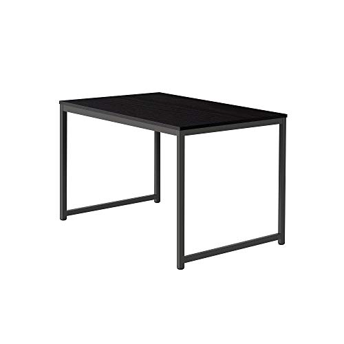 Coral Flower Soho Home Traditional Dining Table,48 inches Long, Top with Metal Frame, Black 1