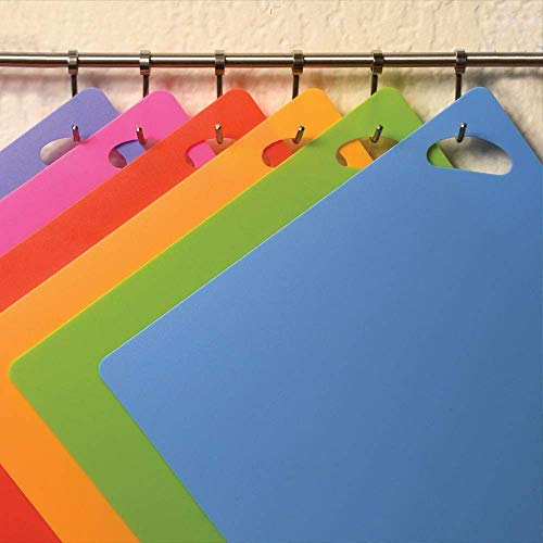 Slice Bright Flexible Cutting Mats are the Smarter, Faster and Easier Way to Prepare Your Food. Set of six Colorful Mats. From The Chef’s Vision Kitchen to Yours.