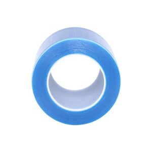Barrier Film with Dispenser Box, Blue Tape Disposable Protective PE Film Barrier for Dental and Tattoo, 4 inches x 6 inches 1200 Sheets