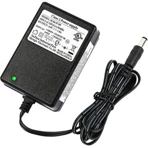 lotfancy 6v battery charger for ride on toys - power supply adapter for 6 volt best choice product, kid trax hello kitty suv, dynacraft kids ride on cars, ul listed, 5ft cord