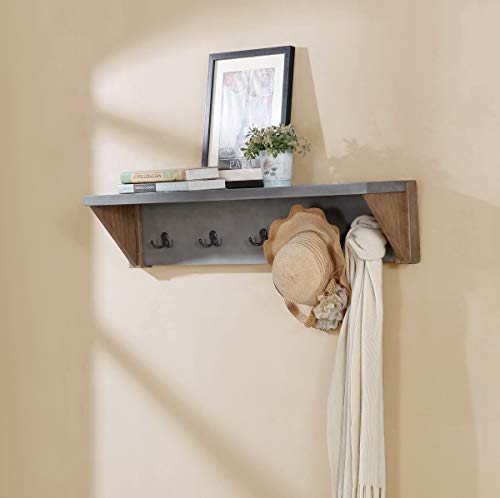 Alaterre Furniture Newport 40" Coat Hook with Shelf