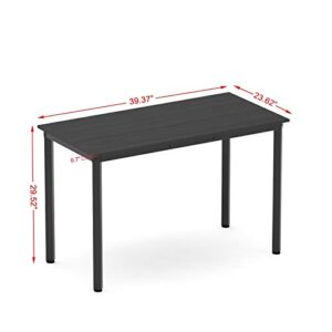 Weehom Computer Desk 39" Small Desk for Home Office Study Writing Laptop Dining Table for Small Spaces