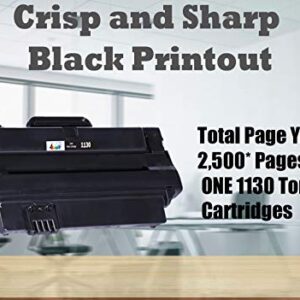 1 Pack 4Benefit Compatible Replacement Dell B1130 Toner Cartridge 1130 (1xBlack) Used for Dell 1130 1130n 1133 1135 1135n Laser Printer (330-9523 2MMJP 7H53W)