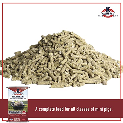 Kalmbach Feeds Squeals of Joy Mini Pig Food, 25 lb