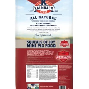 Kalmbach Feeds Squeals of Joy Mini Pig Food, 25 lb