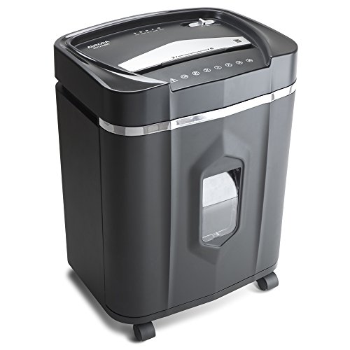 Aurora AU1210MA Professional Grade High Security 12-Sheet Micro-Cut Paper/CD and Credit Card/ 60 Minutes Continuous Run Time Shredder & SL16 Professional Grade Synthetic Shredder Oil