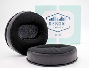 dekoni audio memory foam replacement ear pads compatible with fostex th-x00 series headphones (elite hybrid)