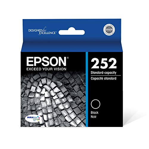 Epson T252520 DURABrite Ultra Color Combo Pack Standard Capacity Cartridge Ink & T252120 DURABrite Ultra Black Standard Capacity Cartridge Ink