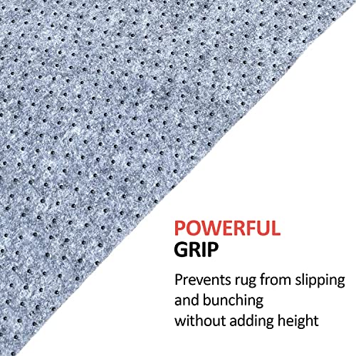 Home Must Haves Rug Pad with Non-Slip Grip, 6x9, Gray