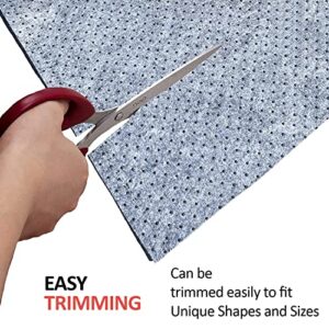 Home Must Haves Rug Pad with Non-Slip Grip, 6x9, Gray