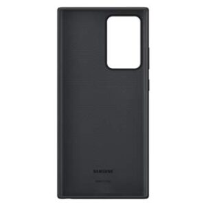 SAMSUNG Galaxy Note20 Ultra 5G Case, Silicone Back Protective Cover - Black (US Version) (EF-PN985TBEGUS)