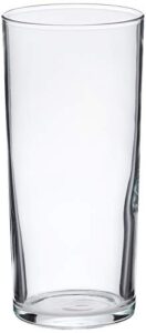 amazon basics ridgecrest coolers glass drinkware set, 15.5-ounce, set of 6, clear