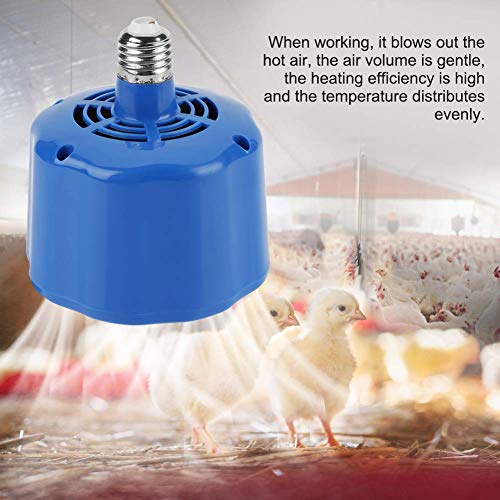 Walfront Cultivation Heating Lamp Pet Chicken Pig Heater 100-300W Thermostat for Pet Chicken Livestock Heat Lamp Tool