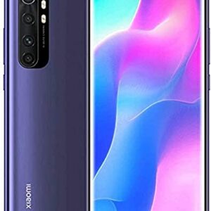 Xiaomi Mi Note 10 Lite Smartphone - 6.47″, 3D Curved AMOLED Display, 6 GB + 64 GB, AI Quad Camera, 5260 mAhm, Porpora (Nebula Purple)