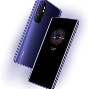 Xiaomi Mi Note 10 Lite Smartphone - 6.47″, 3D Curved AMOLED Display, 6 GB + 64 GB, AI Quad Camera, 5260 mAhm, Porpora (Nebula Purple)