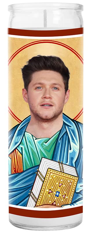 Niall Celebrity Prayer Candle - Funny Saint Votive - Pop Culture Celeb Prayer Candle - 100% Handmade in USA - Celebrity Novelty Gift