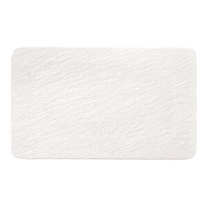 villeroy & boch manufacture rock blanc multifunctional plate rectangular premium porcelain dishwasher safe white