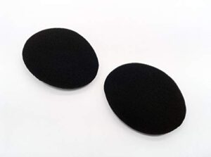 61478-01 spare ear pads by avimabasics | premium replacement foam earpads ear cover cushion spare parts for plantronics audio 60, 70, 80, 400, 470, dsp300 & ls1 headsets (2 pair)