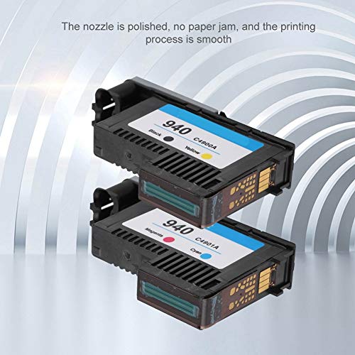 Maxmartt 2 Pieces Printhead for HP 940 C4900A C4901A for 8000 8500 Series (CMYK)