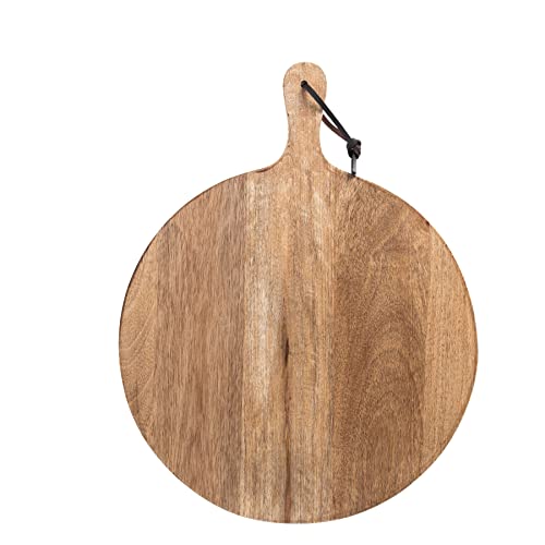 Heritage Lace Artisan Wood 14" Serving Charcuterie Board, Natural, 35 (FH-040)