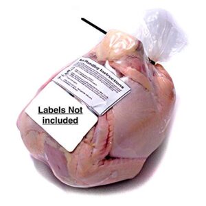 Stromberg's Heat Shrink Bags Large Turkey Bags-25 Clear Freezer Safe, 18"x32"