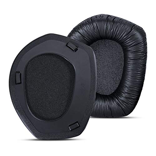 YDYBZB Ear Pads Cups Replacement HDR165 HDR175 HDR185 HDR195 RS165 RS175 RS185 RS195 Compatible with Sennheiser HDR165/175/185/195 RS165/175/185/195 Headphone (Wrinkled Leather HDR/RS165/175/185/195)