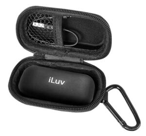 fitsand hard case compatible for iluv tb100 rose gold true earbuds