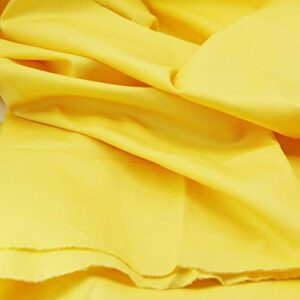 rose flavor pre-cut quilting cotton fabric baby yellow color 61 inches wide by the yard