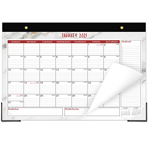 2021 Desk Calendar Planner Organizer Desk pad calendar 17" x 12"