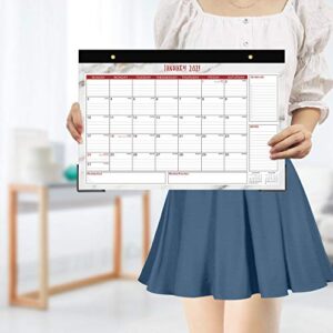 2021 Desk Calendar Planner Organizer Desk pad calendar 17" x 12"