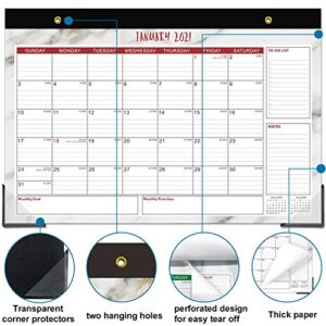 2021 Desk Calendar Planner Organizer Desk pad calendar 17" x 12"