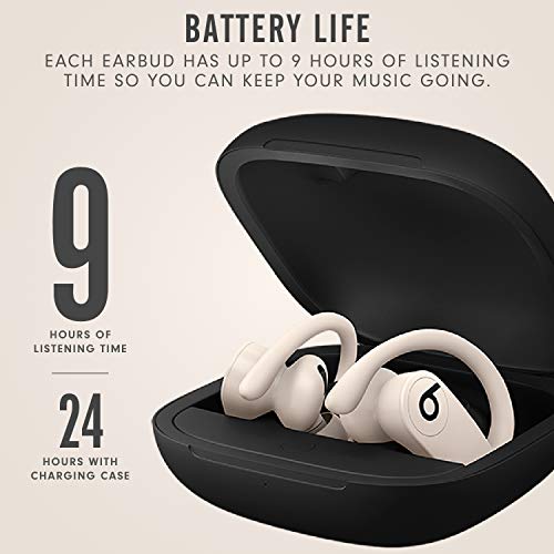 Powerbeats Pro Totally Wireless Earphones - Apple H1 Chip - Ivory with AppleCare+ Bundle