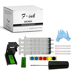 f-ink ink refill tools compatible with pixma inkjet ink cartridges 245xl 246xl 210xl 211xl pg-245 cl-246 pg-210 cl-211 pg-243 cl-244